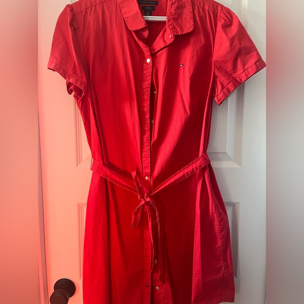 Tommy Hilfiger Shirt Dress, Short Sleeve